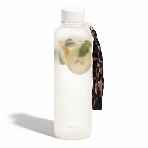 MAMEIDO Bottiglia Aqua Motivazionale 1 l (Ivory Beige)