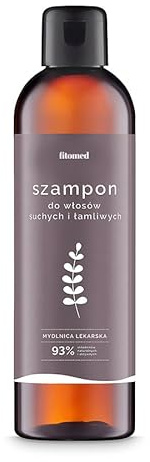 Fitomed Natual Shampoo Dry Hair 250ml - Shampoo Idratante Shampoo per capelli senza solfati, parabeni e siliconi - con saponaria ed equiseto