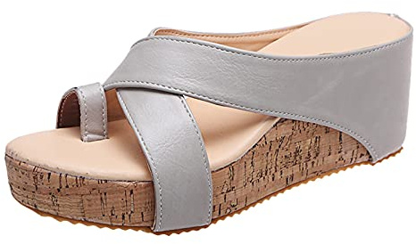 WWricotta 2022 Chaussure Femme Ete - Sandales ÉLéGant SoiréE Chaussures Pieds Larges Ballerine Sport Sandales à Bout Ouvert Avec Strass Correction Du Gros Orteil Pantoufles DéContractéEs