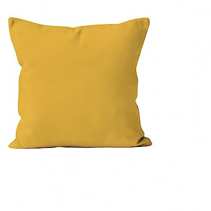 Soleil d'ochre Kissenbezug 60x60 cm Alix Radiant Yellow