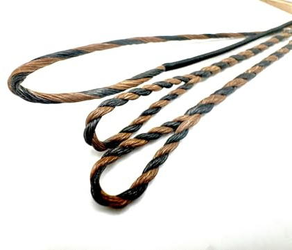 Stone Mountain Bowstrings Flemish Twist D97 Recurve Traditional Bowstring Replacement Bowstrings for Recurve Style Archery Bows Nok Sets (16 Strands, 58 (62 AMO))