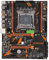 Desktop Motherboard, A2011-3 DDR4 Desktop Mainboard für x99 Chipsatz, 8 SATA2.0 Anschlüsse und 1 SSD M.2 Schnittstelle, Unterstützung für 4 DDR4 2133/2400/2800 Speicher