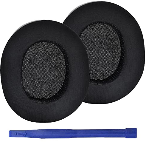 Adhiper Arctis Öronkuddar Kompatibla Med SteelSeries Pro/7/5/3 Spelheadset - Memory Foam Gel Läder Ersättning (Svart/Gel)