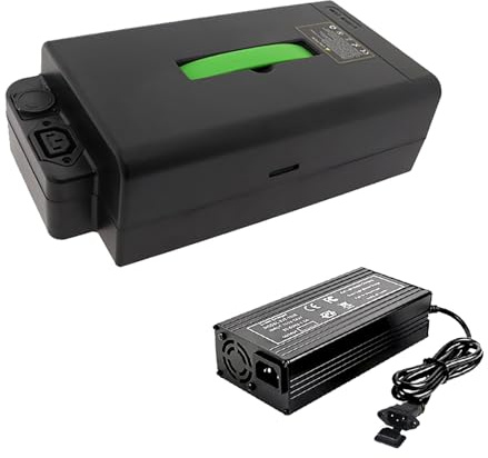 JHKJ 48V litiniumjonbatteri 48V pedalbatteri 48V 12AH 15AH 18AH 20AH 21AH Utbytbart batteri med laddare och handtag för 550W-1000W motorsatser,48v15ah