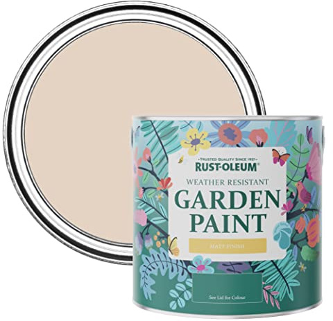 Rust-Oleum Pink Mould-Resistant Garden Paint In Matt Finish - Homespun 2.5L