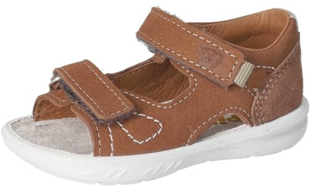 RICOSTA Sandali Claas per ragazze e ragazzi, scarpe per imparare a camminare, larghezza larga, Curry 260, 24 EU Large