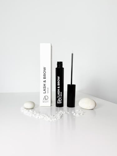 Wimpernserum AD BEAUTY Lash & Brow Serum – für längere Wimpern & dichtere Augenbrauen – hormonfrei & vegan
