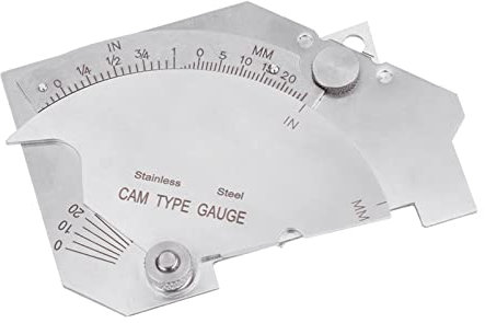 Strumenti per L'ispezione di Saldature con Calibro per Saldatura a Ponte in Acciaio Inossidabile Calibro per Saldatura a Camme MG 8 per L'ispezione di Superfici e Giunti Saldati