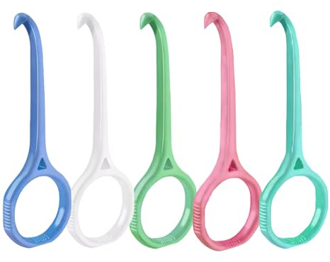 Maoerdental 5 st justeringsverktyg, 5 färger genomskinliga justeringsverktyg för invisalign avtagbara behållare, justerare, tandställningsborttagningskit
