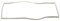 MyApplianceSpares Freezer Door Seal Gasket for Fridgemaster Fridge Freezer