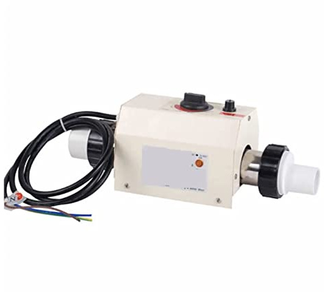 Poolvärmare, 3kw Elektrisk vattenvärmare termostat for badkar med pool SPA Bad for massage badtunna