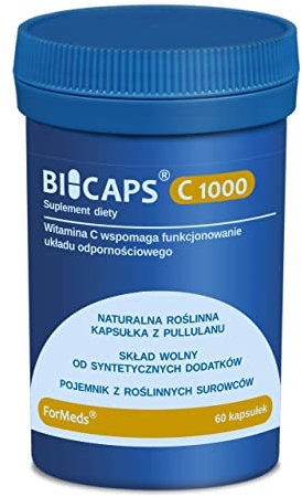 Bicaps Vitamin C-1000 1000mg 30 Servings of 60 Capsules ForMeds