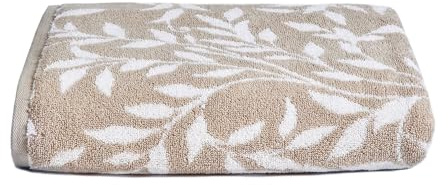 Dreams & Drapes Sandringham – Toalla de Mano 100% algodón – 50 x 90 cm – Color Natural – Suave y Absorbente – Toalla clásica para baño