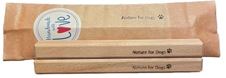 Nature for Dogs Hundekaustab, Kauknochen, Zahnhygiene für Hunde, Spiel und Spaß, aus dem Schwarzwald, Natur pur, nachhaltig (Größe XS/S)