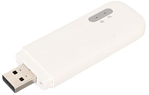 Luocute 4G USB WiFi Bärbar Router, 10 Enheter Hotspot | 4G LTE-dongel för Bärbar Dator, ABS-material, Stöder WPA WPA2-kryptering, Plug and Play med USB-ström med Micro SIM-kortplats