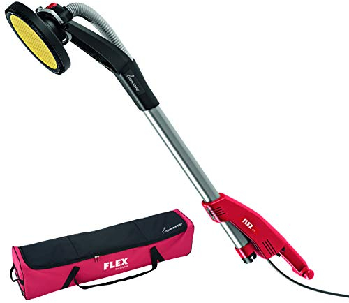 Flex Wand- und Deckenschleifer Giraffe GE 7 + MH-O (710 Watt; Leerlaufdrehzahl 1100-1650/min; Schleifscheiben 225 mm) 494461, Red-black