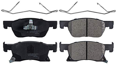 febi bilstein 116239 Bremsbelagsatz mit Klammern, 1 Stück