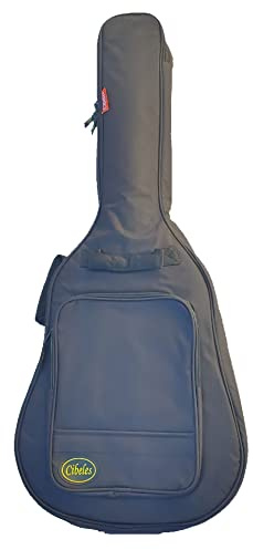 cibeles Funda para Guitarra clásica y Flamenca con Acolchado de 15mm