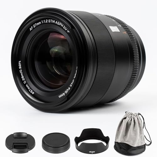 VILTROX 27mm f/1.2 F1.2 Pro Z-Mount APS-C Objectif Portrait autofocus à Grande Ouverture pour appareils Photo Nikon Z-Mount Z5 Z50 Z6 Z6II Z7 Z7II ZFC Z30 Z9 Z8 ZF