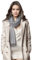 LA FERANI Damen Kaschmir Schal dünn Herbst Winter 185x65 Kaschmirschal hell grau Pashmina stilvoll elegant Halstuch Wollschal Wolle Uni Farbe Damenschal (Hell Grau)