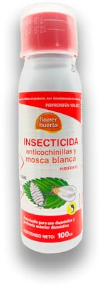 Insecticida contra Cochinillas y Mosca Blanca Pirifen MUY EFECTIVO | Acción Sistémica de Larga Duración de Uso en todo tipo de cultivos y plantas | Nexum Market (100 ml)