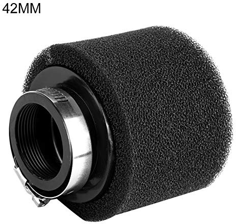 Jopwkuin Universal Motorcykel Luftintagsfilter Premium Kvalitet Skyddar Motorn Ren Filtrerad Luft för Motorcykel (45 mm)