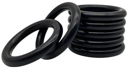 10 Pezzi O-ring in gomma nitrilica, 43.82mm x 54.48mm x 5.33mm, 54.48mm OD, 43.82mm ID, 5.33mm Larghezza, Nero
