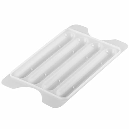 TRTO 3Pcs Microwave Sausage Maker Hot Dog Trays Microwavable Dish Breakfast