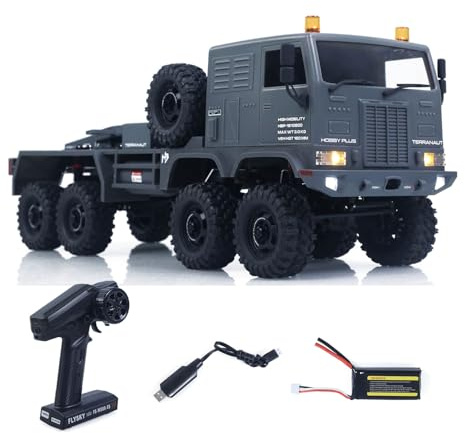 wheelfun 1/18 RC Militär-LKW 8x8 mit Allradlenkung