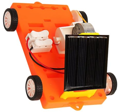 Beaupretty Kit Educativo de Ensamblaje de Coche Solar DIY Juguete Didáctico de Energía Solar para Proyectos Científicos Escolares Modelo de Vehículo para Experimentos y Aprendizaje Práctico
