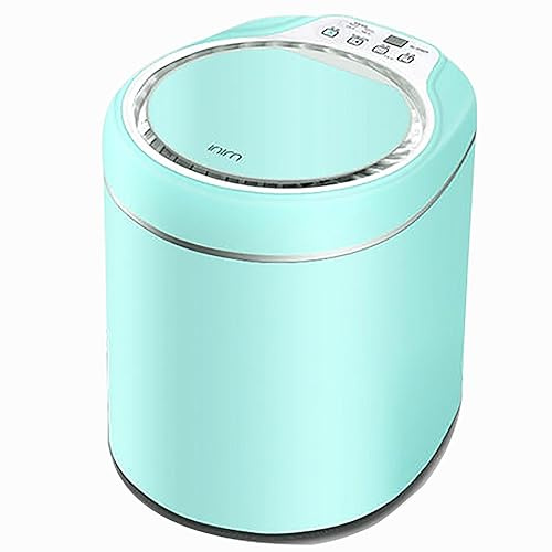 Lavatrice portatile completamente automatica, mini lavatrice pieghevole e centrifuga con lavaggio a turbina a ultrasuoni per appartamenti, dormitori, campeggio e camper