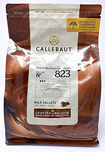 cioccolato callebaut al latte 823 2,5Kg(callets)