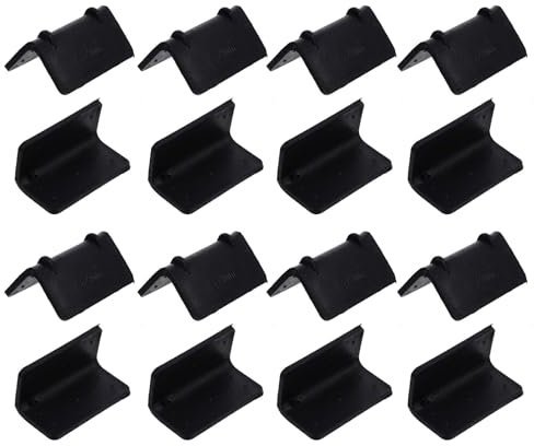 Housoutil Angoli Di Protezione Dei Bordi, 100 Pz Guardia D'angolo Protezioni Della Cinghia per La Spedizione, 25 Mm Carton Protezioni per Reggette Protettore Carico Plastica Protezione Pallet