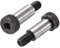 Genérico 1-5 uds tornillo de hombro hexagonal M5 M6 M8 M10 M12 M16 12,9 nivel de resistencia tornillo de hombro de acero tornillo de rodamiento de rodillos(80mm,D16mm-M12 1piece)
