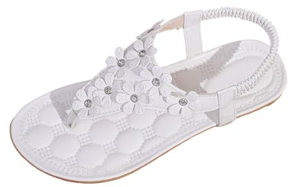 Wide Fit Sandals For Women,Pool Sliders Women Sommer,Bohemian Beach Floral Flat Thong For Casual Summer Garden Party Slide Shoes Platform Sport Comfortable Walking Shoes Slipper