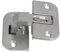 Hafele Kitchen Cabinet Pie-Cut Corner Hinge 150° / 1 Hinge / 343.90.70