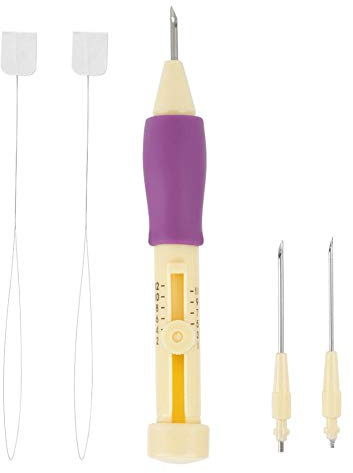 Ago Magico Per Ricamo, Ago Magico, Set Ricamo Punch Needle Kit Completo Per I Vestiti Lenzuolo