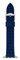 Fossil Armband kompatibel mit Apple Watch, 38/40/41 mm 18 mm Blau Silikon, S380019