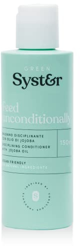 Syster - Acondicionador Capilar Hidratante y Volumizante con Aceite de Jojoba - Made in Italy, Vegano, Sin Parabenos ni Siliconas 150 ml