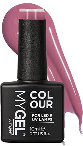 Mylee Gel Nail Polish 10ml [Vintage Rose] UV/LED Soak-Off Nail Art Manicure Pedicure for Professional, Salon & Home Use [Autumn/Winter 2022] - Long Lasting & Easy to Apply
