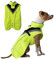 DOGOPAL Regenmantel Hund wasserdicht für kleine & große Hunde - Gelber Hunderegenmantel mit Reflektorstreifen - Wasserdichter Hundemantel, Regenschutz & Regenjacke (Gelb, 2XL)