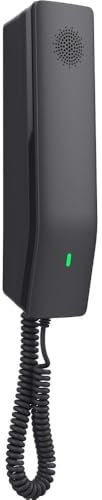 Grandstream Telefono compatto per hotel GHP611 con Wi-Fi integrato, nero