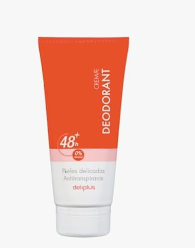 Déodorant crème peau délicate Deliplus anti-transpirant 0 % alcool [50 ml]