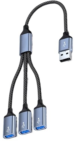 Adattatore Hub USB C Con Porte Multiple Per Ricarica Rapida E Trasferimento Dati Design Compatto in Lega Alluminio Per Laptop Hub Trasferimento Dati Ricarica