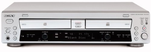 Sony RCD-W 100 Grabador de CD Plata