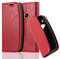 Cadorabo Custodia Libro per Nokia 3310 in Rosso Mela - con Vani di Carte, Funzione Stand e Chiusura Magnetica - Portafoglio Cover Case Wallet Book Etui Protezione