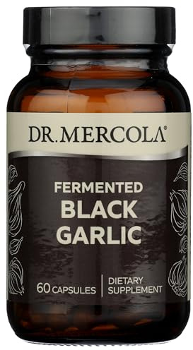 Dr Mercola Fermented Black Garlic | 60 Capsules