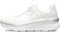 Skechers D'lux Walker Infinite Motion, Zapatillas Mujer, White Silver Leather White Mesh Silver, 40 EU