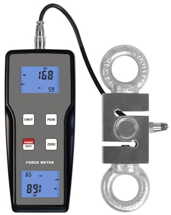 FM-200K-1000K Digital Pull and Push Force Gauge for Electronics,Building Hardware Test Tool High Precision, Low Error(500K)