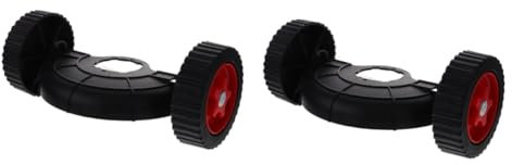 BESPORTBLE 2sätze Stützräder Für Rasentrimmer Multifunktionale Ersatzräder Für Rasenmäher Langlebige Und Geräuscharme Reparaturteile Für Gartenwerkzeuge